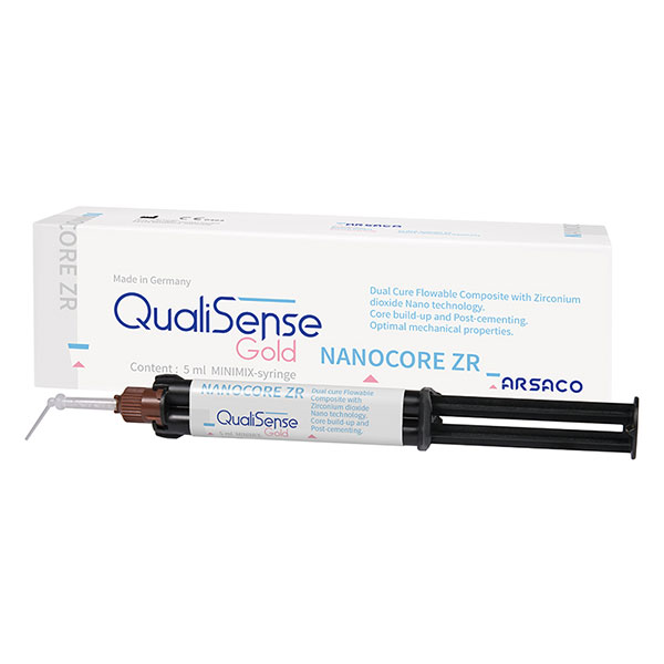 QualiSense NANOCORE ZR MINIMIX Syringe mit 5ml Arsaco GmbH